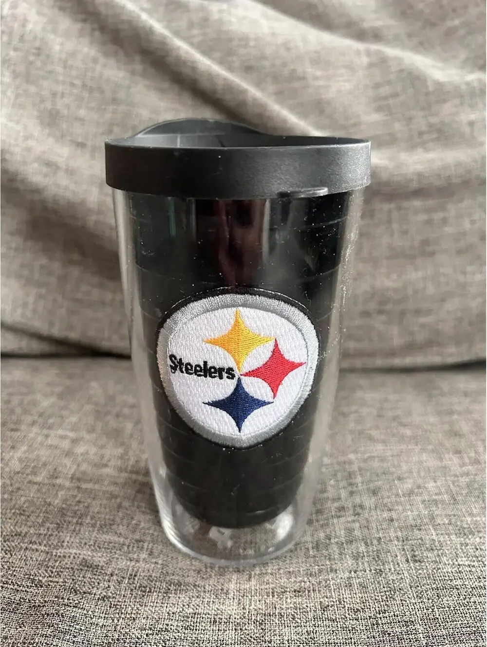 Tervis Tumbler Pittsburgh Steelers 16oz With Lid Black Emblem